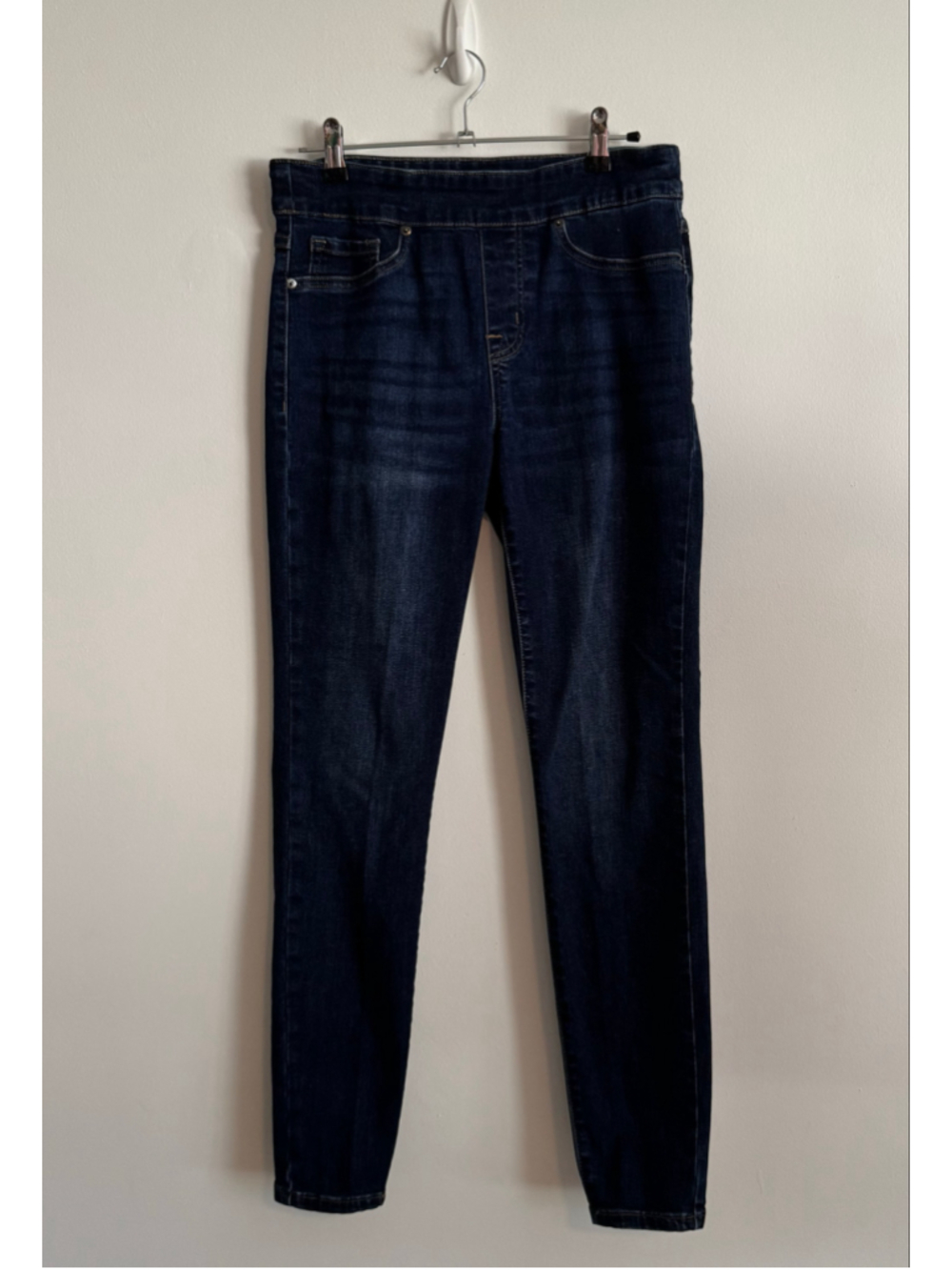Women's Tribal Jeans Blue Audrey Mid-Rise Jeggings Size 8